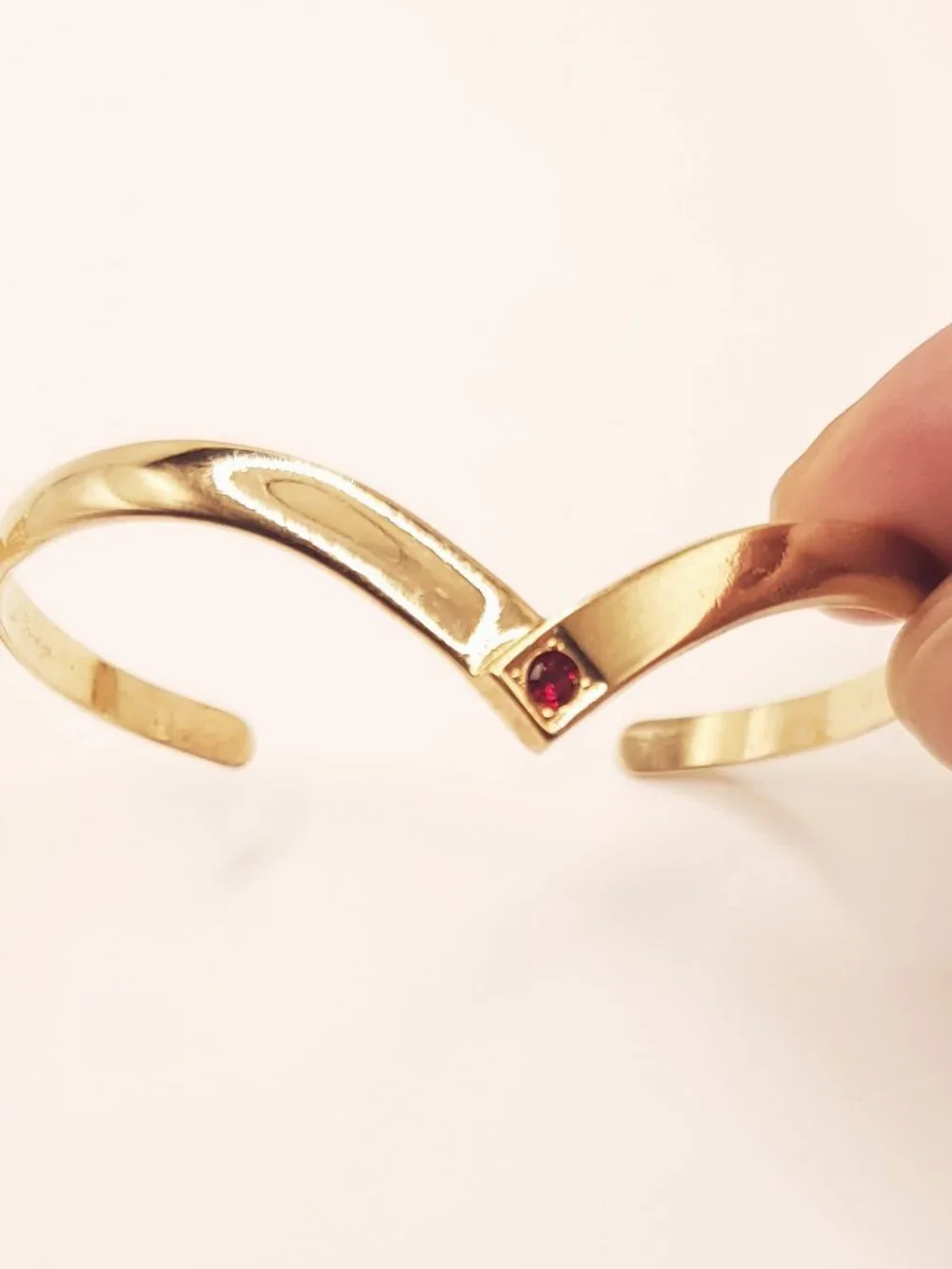 4 Gold Bracelets, items # B-1196-1199, wt.  74 grams.
